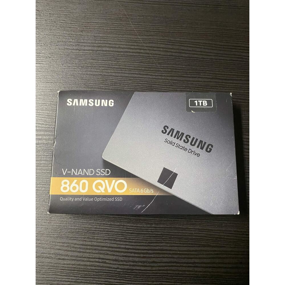 Samsung 860 QVO 1TB SATA III 2.5" Internal SSD MZ-76Q1T0B/AM (Sealed)